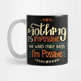 Funny Motivational Mug